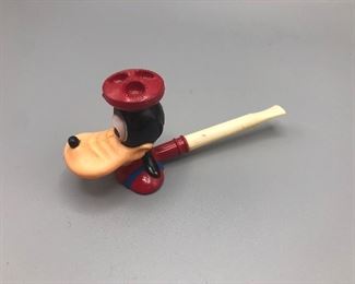 #190/$15
1970s Vintage Goofy bubble blowing pipe