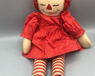 #177/$20
Vintage Raggedy Ann doll