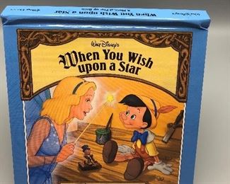 #226/$30
Walt Disney‘s “When you wish upon a star” pop up musical book