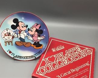 #356/$22
Mint Walt Disney 
I love plate collecting “A great beginning 