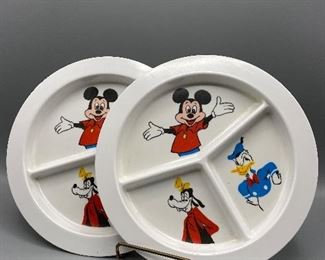 Disney Mickey Mouse and friends Kids Plastic Plate $45.00 each