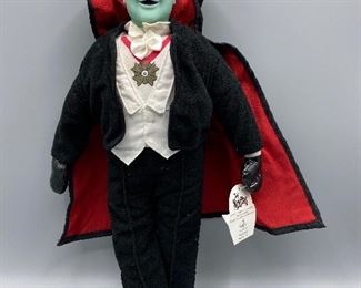 #288 Toy Factory Grandpa Munster Plush Doll $35.00