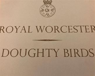 Royal Worcester Doughty birds - Dorothy Doughty designed a series of birds for the American market in 1933. In the 1930's china models of this complexity had previously never been made. 