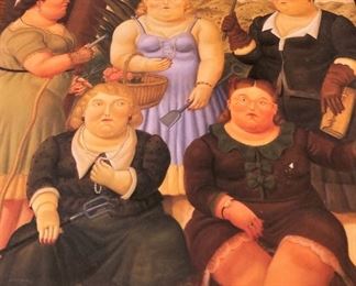 Botero coffee table book - Fernando Botero Angulo (born 19 April 1932) is a Colombian figurative artist and sculptor, born in Medellín. His signature style, also known as "Boterismo", depicts people and figures in large, exaggerated volume.
