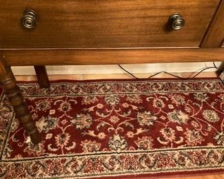 Small rug - 2 feet x 7 feet 6 inches