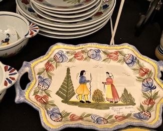 Quimper platter
