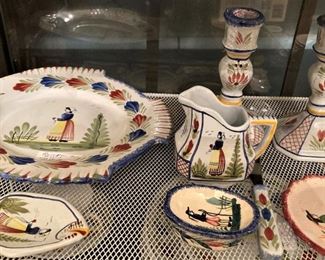 Miscellaneous pieces of Quimper