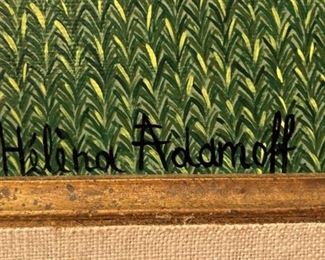 Artist Helena Adamoff  was born 21 May 1906, in Moscow. She moved to France when she was 15 and took up painting in 1956 to portray her childhood memories of the Russian countryside.  She exhibited in France, Austria, and the United Kingdom.