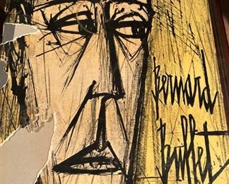 A book about Bernard Buffet, who  was a French Expressionist painter. He was born in Paris in July of 1928.