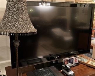 Flatscreen TV (Lamp - not for sale)