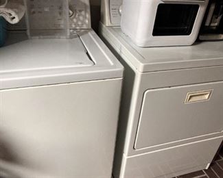 Washer and dryer