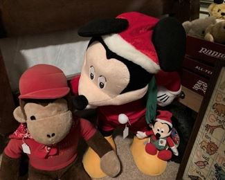 Curious George and Mickey