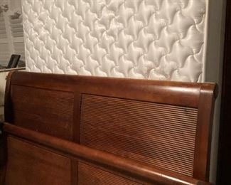 Queen headboard and footboard