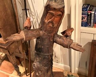 Carved St Francis