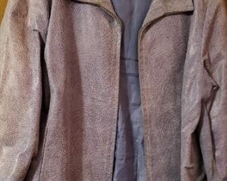 Massimo Leather Coat 