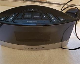 Sharper Image Clock Radio Sound Soother 