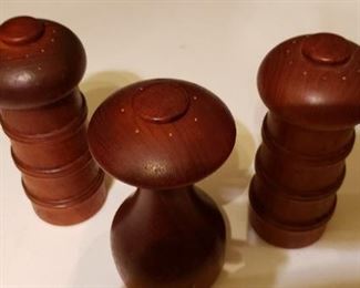 Dansk Pepper Grinders and Salt Shakers