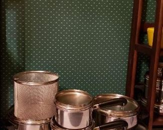 Revere Cookware with copper bottom - 13Pc Set