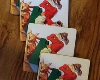 Coke Christmas Coasters