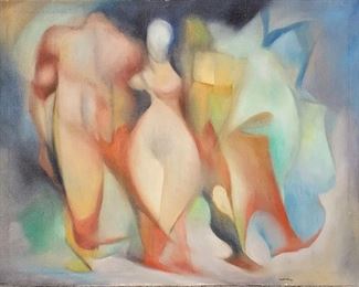 Emil Kosa Jr. 36 x 46 oil on canvas.