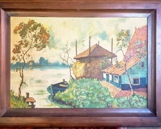 Nico Van Den Heuvel. 24 x 36 oil on canvas.