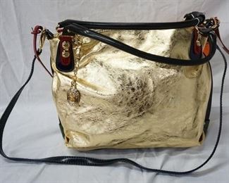 1001 MARINO ORLANDI SATCHEL, NEW WITH TAGS, 15 IN X 12 IN X 5 1/4 IN