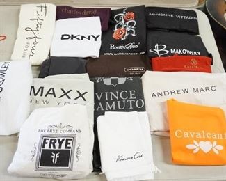 1026 LOT OF DESIGNER PURSE CLOTH BAGS