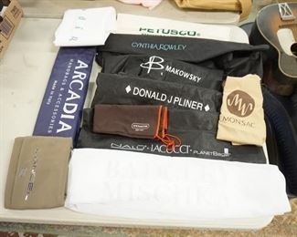 1028 LOT OF DESIGNER PURSE CLOTH BAGS