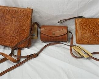 1108 3 PATRICIA NASH BAGS, NEW WITH TAGS