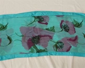 1116 LADIES SCARF KAVITA PAINTED SILK