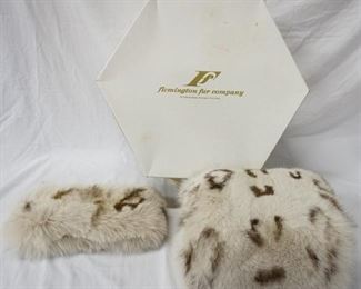 1129 FUR HAT AND MUFF