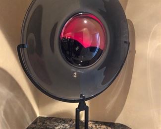 Large Murano glass on a stand