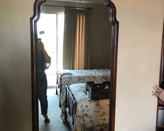carved wood mirror frame
