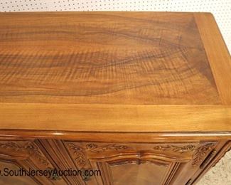 Lot: 503 - John Widdicomb VERY CLEAN 4 door fitted country
John Widdicomb VERY CLEAN 4 door fitted country French carved buffet in the walnut and mahogany