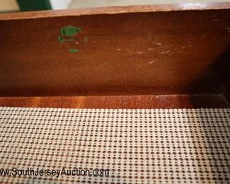Lot: 507 - VINTAGE Batesville Furniture burl mahogany and
VINTAGE Batesville Furniture burl mahogany and carved low chest with fancy hardware
