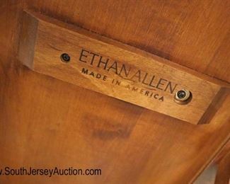 Lot: 511 - Ethan Allen Furniture SOLID Cherry clean sofa
Ethan Allen Furniture SOLID Cherry clean sofa table