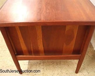 Lot 534
Mid century Danish style executrix 5 drawer desk in the cedar style finish
