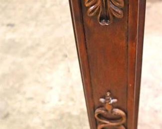 Lot 597A
Contemporary mahogany frame carved beveled mirror