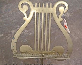 Lot 602
VINTAGE SOLID Brass music stand