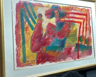 LA DAME Qui Jongle by Theo Tobiasse #28/310