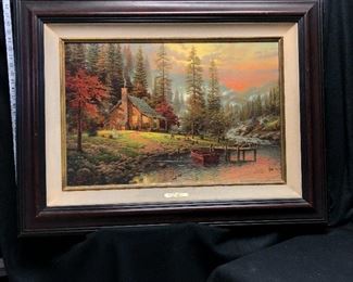 Thomas Kinkade "A Peaceful Retreat"