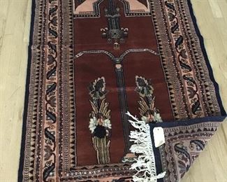 Pakistani Rug - 66" X 38 3/4" Including Fringe