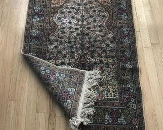 Silk Oriental Rug - 44" X 30" Iran