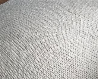 Netural and in like new condition a Nuloom wool and cotton blend  8' x 10' rug $260