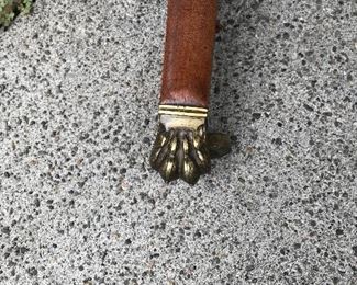 claw feet on table