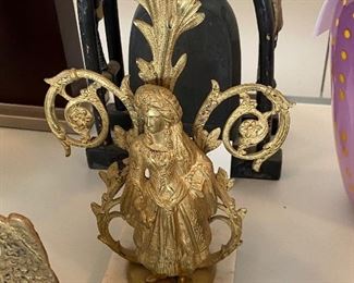 Pair of antique French candelabra $160 