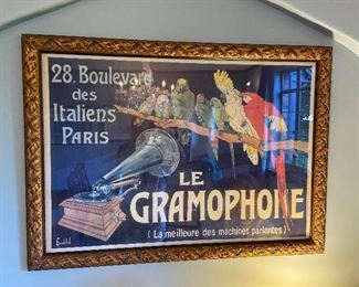 vintage advert framed beautifully 42.5”x 31”h $220