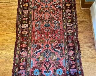 Antique oriental rug 4’6” x 2’4” $280