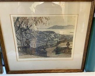 Luigi Kasimir lithograph. $240