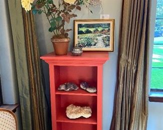 Three shelf bookcase  28" w x 16.5" d x 48"h $40